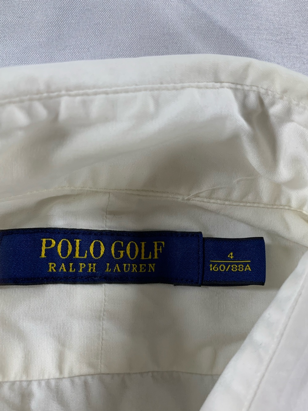 Pre loved POLO GOLF shirt womens size 4 - Picture 4 of 5